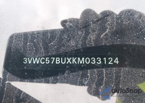 2019 Volkswagen Jetta 1.4T R-Line/1.4T S/1.4T Se from USA, damaged, VIN 3VWC57BUXKM033124